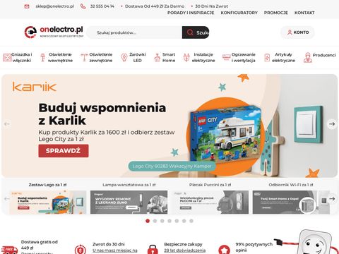 Onelectro.pl - hurtownia elektryczna