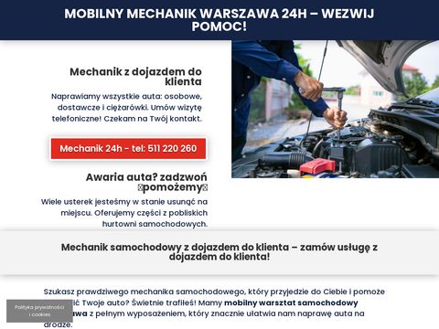 Mobilnymechanik.waw.pl diagnostyka