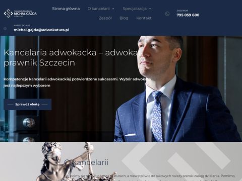 Gajda-adwokat.pl sprawy karne Szczecin