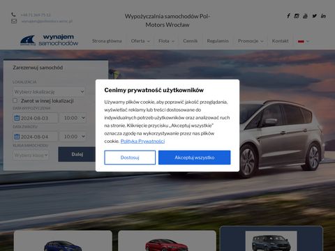 Pol-Motors wypożyczalnia samochodów