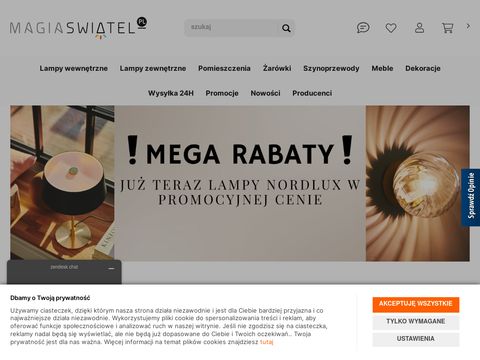 Magiaswiatel.pl sklep z oświetleniem