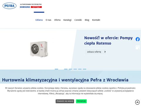 Pefra wentylacyjne kanały