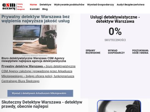 Detektywcsm.pl - prywatny detektyw