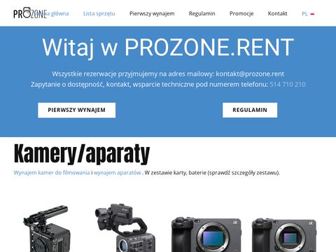 Prozone.rent - wynajem kamer