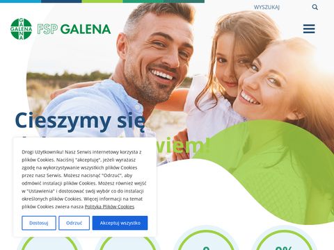 Galena luteina na oczy