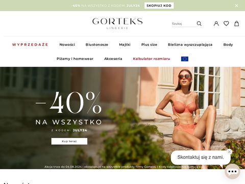 Gorteks sklep z bielizną online