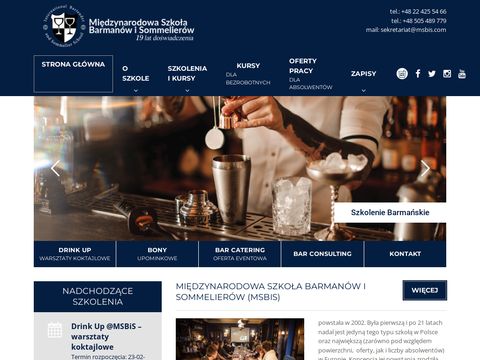 Msbis.com ogólnopolska szkoła barmanów
