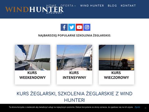 Wind-hunter.pl - patent żeglarski