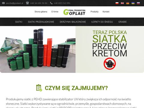 Goplast.pl - siatka kontenerowa