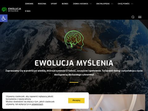 Ewolucjamyslenia.pl - biologia