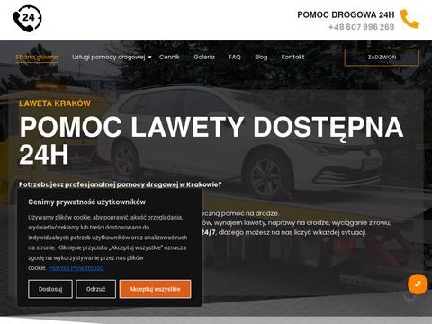 Inspect Car - pomoc drogowa laweta w Krakowie