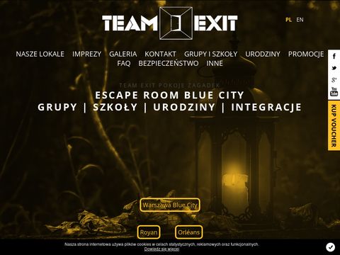 Team Exit - escape game Warszawa