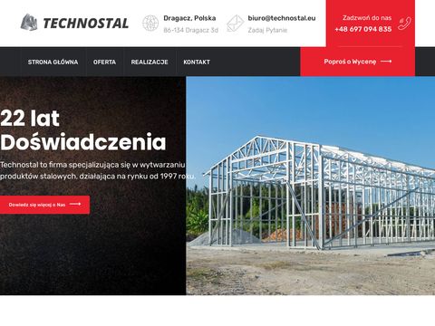 Technostal.eu producent hal