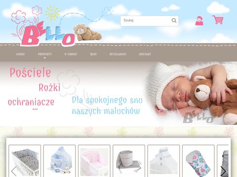 Bello24.pl pościel niemowlęca dla chłopca