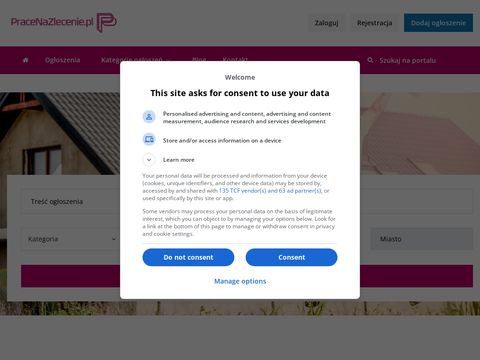 Pracenazlecenie.pl darmowe ogłoszenia
