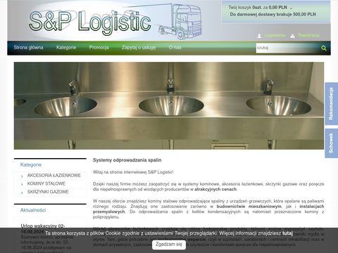 S&P Logistic kominy stalowe