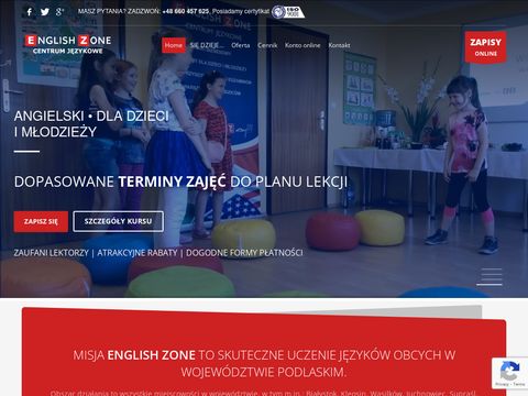 English Zone angielski