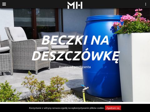 PWMH - pojemniki na deszczówkę