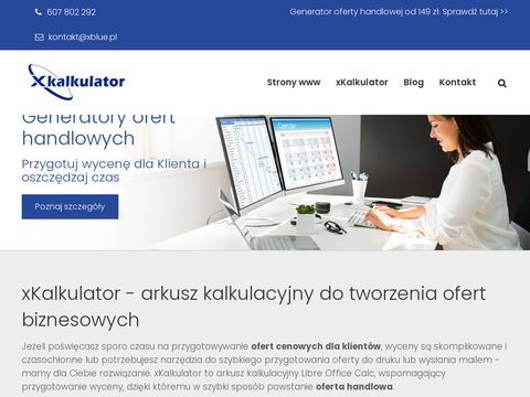 Xblue.pl - przykładowa oferta