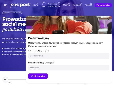 Postpost.pl - agencja social media