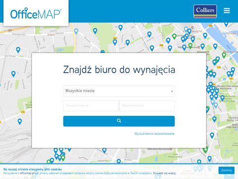 Wynajem biur officemap.pl