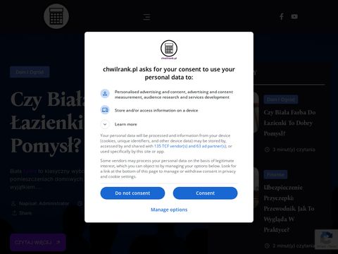 Chwilrank.pl kalkulatory również finansowe