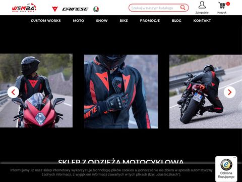 Wsm24.pl kombinezony motocyklowe