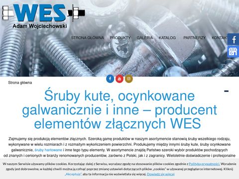 Wes.net.pl śruby ocynkowane
