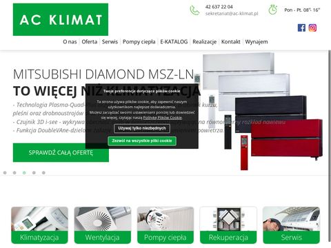 AC Klimat systemy klimatyzacyjne