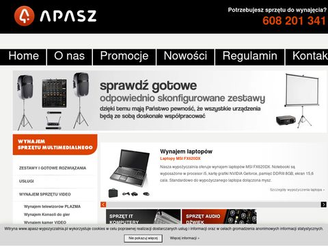 Apasz - wynajem laptopów