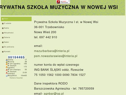 Prywatna Szkoła Muzyczna I stopnia