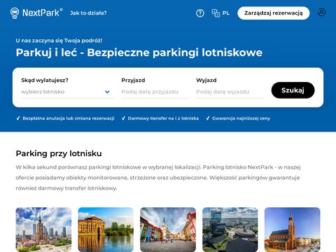 Parking lotnisko - nextpark.pl