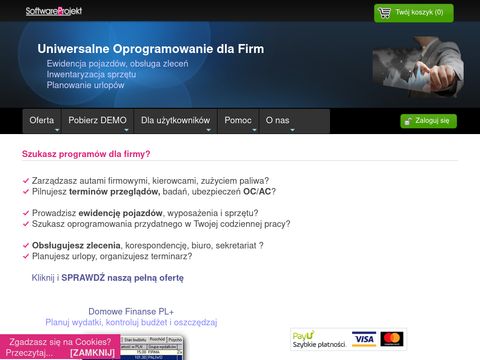 Softwareprojekt.com.pl - oprogramowanie