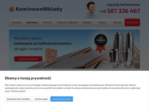 Kominowewklady.pl