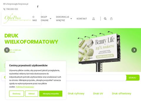 Oferpress drukowanie plakatów