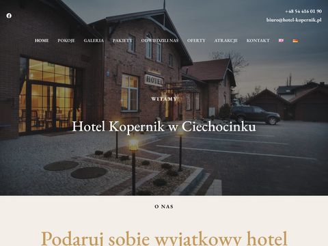 Hotel-kopernik.pl - pokoje Ciechocinek
