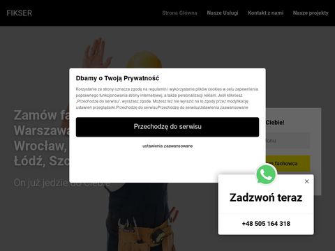 Fikser.pl zamów fachowca w 2 min