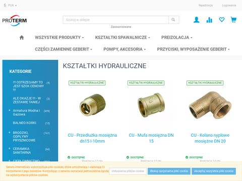 Proterm - hurtownia dla hydraulików