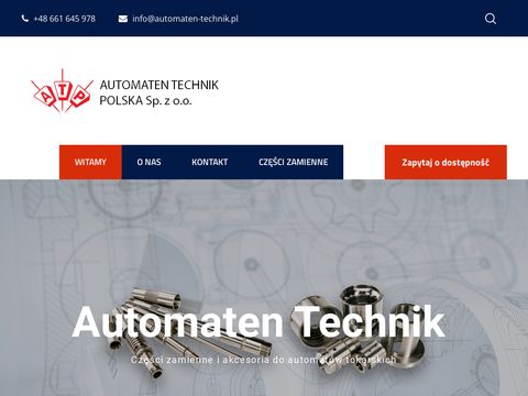 Automaten Technik - tulejki zaciskowe