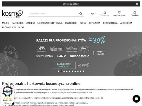 Kosmepro.pl hurtownia kosmetyczna