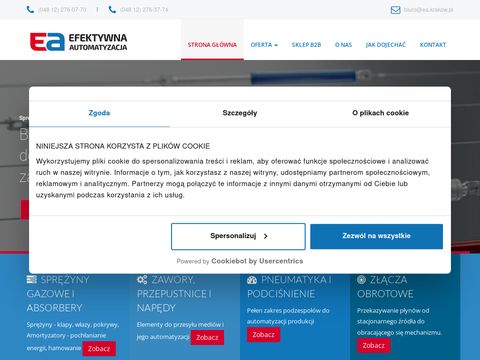 EA Kraków - sprężyny gazowe