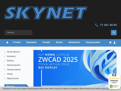 Skynet.pl teleskopy Wrocław sklep