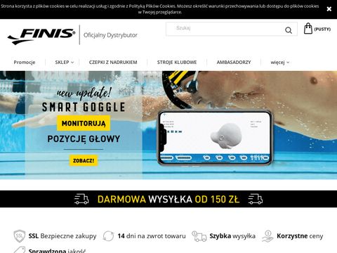 Finispoland.pl deska do nauki pływania