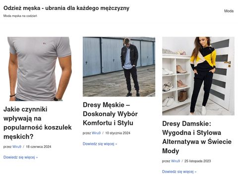 Mjclothes.pl ubrania damskie i męskie