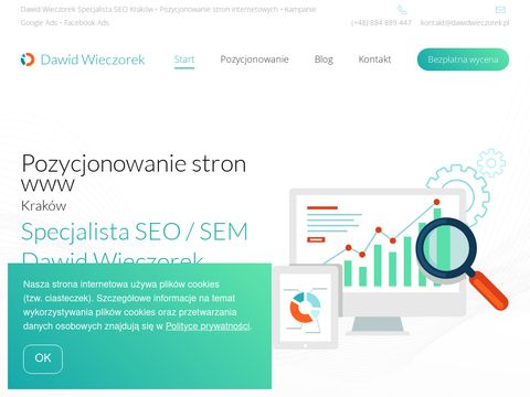 Dawidwieczorek.pl - specjalista SEO