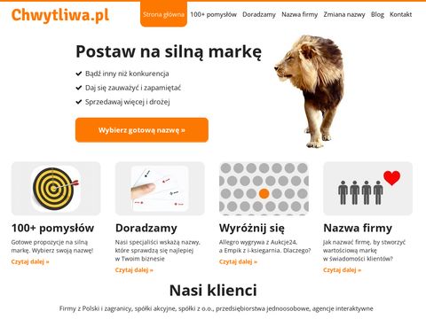 Chwytliwa.pl - nazwa firmy