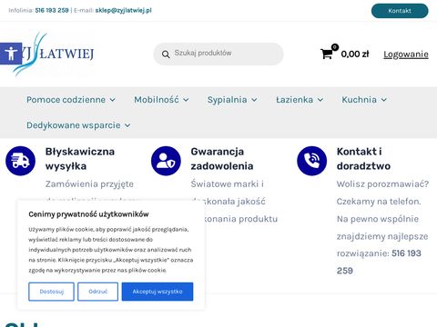 Zyjlatwiej.pl sklep medyczny Łódź