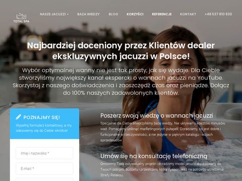 Totalspa.pl - wanny do ogrodu