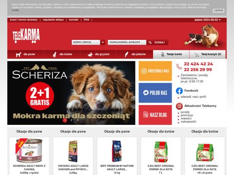 Telekarma.pl dla kota i psa