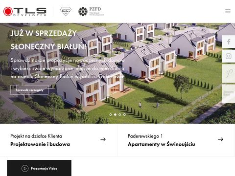 TLS Developer nowy dom Szczecin